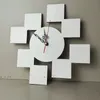 Creative Sublimation DIY Family Wall-clock Personalized Familis Photo Printing Wall Clocks