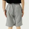 IEFB homens desgaste verão tendência coreana insiga cor sólida perna reta altura calça homens solto simples casual casual shorts brancos 210524