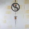 Ronde Dazzle Wind Chime Metal Rotate Aeolian Bells Opknoping Ornaments Diamond Windchime Draagbaar met verschillende stijlen