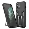 Ringhållare magnetiska telefonfodral för Samsung Galaxy Z Flip 5 4 3 S23 Ultra Plus iPhone 14 13 Pro Max Heavy Duty Armor Kickstand Covers