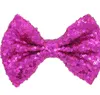 2021 38Colors Choose ins 4Inch/3Inch Kids Sequin Bow DIY Headbands Accessories Baby Boutique Hair Bows without Alligator Clip for Girls