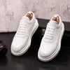 Party Spring Shoes Automne Lightweight's Men's Casual Wedding Breathable Flat Lace-Up Masculino Sneakers Fashion White Business Travel Locs B176 883