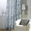 Rideau Tentures Tissu Moderne Simple Polyester Impression Écran Salon Chambre Largeur Fixe