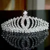 Bridal Wedding Dinner Headpieces Rhinestone Crystal Crowns Hair Accessories Tiara Bride Weddings Tiaras for Brides Hair Ornaments