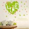 LOVE laisse des stickers muraux de décoration pour la maison dans le mur à coller sur le mur 210420