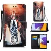 Wallet de couro Flip Capas para Samsung A82 A22 5G A32 4G S21FE x Cover5 A02 M02 Moto G50 G10 G30 G30 G30 G100Cartoon Panda Tigre Rosa Flower Butterfly Unicorn Capa