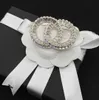 CH broche cristal quente marca jóias diamantes vintage Luxo avançado retrô broches para designer Pins de alta qualidade presente requintado reproduções oficiais