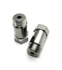 part 2pcs Exhaust Oxygen Sensor Lambda 45mm O2 M18 x1.5 Extension Spacer Iron Plating Nickel Extender