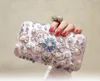 2022 White Diamond Women Clutch Bags for Women Female Purse Wallet Party Bag Envelope Bridal Wedding Evening Handbags 06