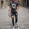 Heren T-shirt Zomer Casual Shirt Kleding O-hals Male EE OPS HIP HOP Streetwear Shirt Mode voor 210629