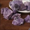 Decor Eents Gardensell Wysokiej jakości Lepedolite Kamień leczenie szorstkie kryształowe fioletowe okaz