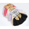 wholesale baby girl sequined bows skirt tutu children dancing petti princess kids party flower gown 210529