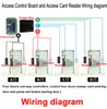 Xiruer-15Sets RFID 125 кГц Близость Smart EM ID Reader Reader Wiegand26 / 34 13,56 МГц Съемник IC Card Card Для системы контроля доступа доступа TK4100