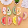 Fruktform Anteckningar Papper 50 Sidor Söt Apple Lemon Pear Noter Strawberry Memo Pad Sticky Papers School Office Supply