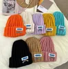 Utomhus hattar mössa unisex mångfärgad höst vinter beanie hatt män grundläggande dagliga kvinnor mjuka stickade eleganta all-matche streetwear