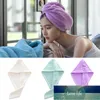 Bonnets de douche Cheveux en microfibre Sèche-serviettes à séchage rapide Serviette de bain Bonnet Chapeau Turban rapide à séchage O1C5 Conception d'experts de prix d'usine Qualité Dernier style Statut d'origine