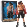 26 cm Anime One Piece Portgas D ACE FIST FIST FIGH FIGHIC Rysunek Juguetes One Piece Collectible Model Zabawki Brinquedos X0503