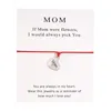 Lien, chaîne je t'aime fil rouge Bracelets bijoux porte-bonheur pour maman breloque fête des mères cadeau famille bénisse bracelet Feminino 2021