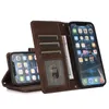 Capas de telefone de carteira de couro Fantansy com alça para iPhone 13 Pro Max 12 mini 11 XR X 8 Plus