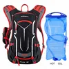 18L Cycling Backpack Rucksack Bicycle Bag with Rain Cover Breathable Riding Camping Hydration Hiking Cross Bag