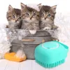 Hond Grooming Shampoo Massager Borstel Badkamer Puppy Kat Bad Massage Handschoenen Zachte Veiligheid Siliconen Accessoires voor Honden Cats Tools Mascotas Producten