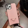 iPhoneケースのデザイナークロスボディ電話ケース14 13 12 11 Pro Max XR XS Max 7 8 Plus PU Leather Protection Back Shell Luxury携帯電話カバー