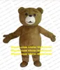 Belle Ted Teddy Bear Costume De Mascotte Adulte Personnage De Dessin Animé Tenue Costume Appréciation Banquet Business Street CX2026 Ship1889796