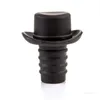 Personalized Soft Silicone Top Hat shape Wine Bottle Stopper Beer Stopper Family Kitchen Party Tool 5 colors T500622