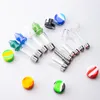 Headshop999 CSYC NC024 Hookah Glas Water Pijp 510 Quartz Banger Nail Titanium Keramische Tip Dab Rig Bong Colorful Oil Rigs Smoking Pipes