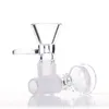 Hookahs 14mm glass bowl Green Gray black blue clear bong bowls with leaves 18mm male high quality