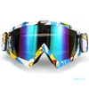 Mężczyźni Kobiety Okulary narciarskie Snowboard Snowmobile Narciarstwo Gogle Wiatroszczelne Okulary Taktyczne Skull Ghost Halloween Faceeshield 201022