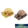 1 pcs Tortue Figurines Miniatures Ornements De Bureau Statue Antique Maison Feng Shui Décor Usine prix expert conception Qualité Dernier Style Statut D'origine