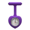 Bellissimo amante a forma di cuore Nurse orologi Doctor Portable FOB Watch Brooni silicone Clock Nurses Medical Quartz Timer9068574