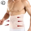 Men Sweat Girdle Slimming Abdominal Belt Waist Cinchers Back Posture Corrector Fit Trainer Band Bones Support Body Prayger