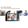3,5 "Digitala dörrklockor HD LCD 120 grader Peephole Viewer Photo Visual Monitoring Electronic Cat Eye Camera Monitor Ultra Tunna och BeteTiful