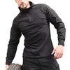 Dovire Gear Men Army Tactical T Shirt Swat Żołnierze Wojskowe Koszulka Wojskowa Koszulka Z Długim Rękawem Koszulki Koszulki Paintball T Shirts 5XL 210726