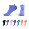 Bonbons Couleur Coton Yoga Chaussettes Femmes Casual Sport Antidérapant Cheville Chaussette Cadeau pour Amour Ami Prix de Gros