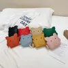 Adorável bebê meninas mini bolsa de ombro couro pu bonito porco animal crianças moedas bolsa de moeda crianças saco de carteira pequena kawaii embreagem princesse