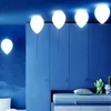 Enfants modernes led plafonniers pour salon chambre chevet étude allée lumière ballons blancs lampe en verre