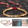 Bangle Thread Bead Rope Unisex & Handmade Tibetan Wax Copper Bangles Bracelet Bracelets