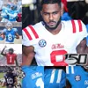 Football Jerseys Ole Miss Rebels Football Jersey Austin Keys Tariqious Tisdale Zikerrion Baker Tylan Knight Kd Hill Deantre Prince