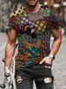 24 Styles Mens T Shirts Casual Nation Style Printing Africa Short Sleeve Clothes