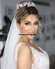 Country Garden Wedding Dress A line V Neck Appliques Full Lace Bridal Gowns for Women Princess robe de mariee
