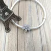 Diy Charms Crystal Bear для бриллиантовых ювелирных изделий Комплектующие наборы ромашки цветок Pandora серебро мама браслет женщины мужчины индийские браслеты ожерелье кулон подарки 791480cz