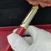 Giftpen Luxury Designer Högkvalitativ rullboll Pens Withs Gems Pen Metals med Red Box8988961