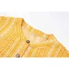 XL-4XL Soft Yellow Boho Kvinnor Klä Lös Långärmad Drawstring Elastisk Midja Mini Lady Dresses Vestios W196 210526