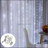 Event Festive Party Supplies Home & Gardenusb Garland Led Curtain Light * 300 Heads Decoration Curtains 8 Models For Party/Christmas/Wedding