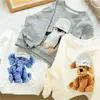 MILANCEL Automne Enfants Hoodies Mignon Animal Imprimer Filles Sweats Garçons Vêtements Enfants Outfit 211111
