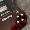 Nueva llegada SG Angus Young Guitar AC/DC Controles Cherry Red Rosewood Defanje de china Guitarras Musical Instrumento307R