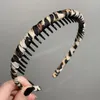 Toothed Anti Slip Hair Hoop Headband Leopard Headbands Hair Accessories Hairbands for Women Headwear